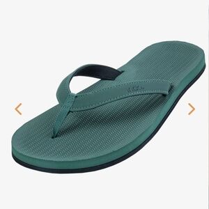 New' Indosole Women's Flip Flops Essntls Leaf Size 6/7